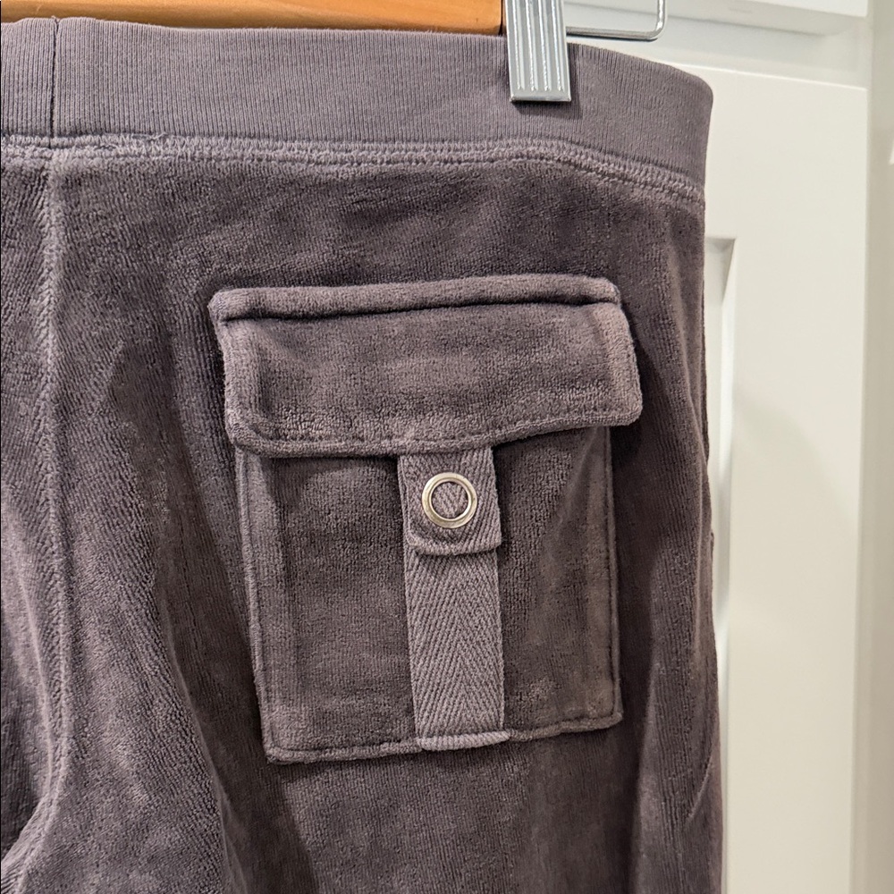 Juicy Couture Velour Gray Pants - Picture 8 of 16